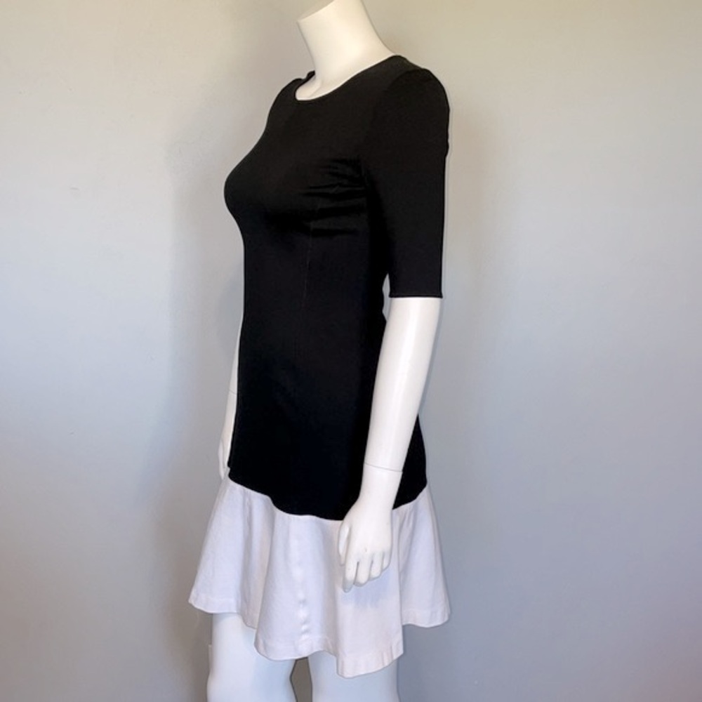 Banana Republic Colorblock Fit & Flair Stretch Dress EUC - Picture 9 of 13